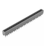 Wtyk THT Pin lutowniczy 1,2 x 1,2 mm konstrukcja prosta, szary 231-183/001-000