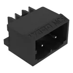 Wtyk THR Pin lutowniczy 1,0 x 1,0 mm konstrukcja kątowa, czarny 231-432/001-000/105-604
