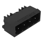 Wtyk THR Pin lutowniczy 1,0 x 1,0 mm konstrukcja kątowa, czarny 231-434/001-000/105-604
