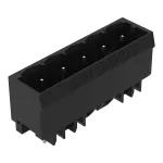 Wtyk THR Pin lutowniczy 1,0 x 1,0 mm konstrukcja prosta, czarny 231-135/001-000/105-604