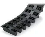 Wtyk THR Pin lutowniczy 1,0 x 1,0 mm konstrukcja prosta, czarny 231-136/001-000/105-604/997-407
