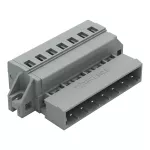Wtyk 1-przewodowy CAGE CLAMP®, szary 231-607/019-000