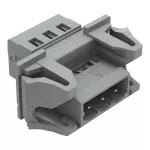 Wtyk 1-przewodowy CAGE CLAMP®, szary 231-603/114-000