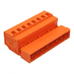 Wtyk 1-przewodowy CAGE CLAMP®, pomarańczowy 231-638