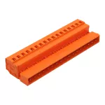 Wtyk 1-przewodowy CAGE CLAMP®, pomarańczowy 231-647