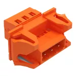 Wtyk 1-przewodowy CAGE CLAMP®, pomarańczowy 231-633/114-000