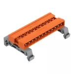 Wtyk dwustronny pomarańczowy 232-542/007-000
