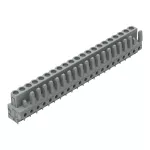 Gniazdo THT Pin lutowniczy 0,6 x 1,0 mm konstrukcja prosta, szare 232-151