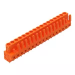 Gniazdo THT Pin lutowniczy 0,6 x 1,0 mm konstrukcja prosta, pomarańczowa 232-177