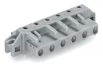 Gniazdo THT Pin lutowniczy 0,6 x 1,0 mm konstrukcja kątowa, szare 232-843/031-000