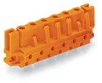 Gniazdo THT Pin lutowniczy 0,6 x 1,0 mm konstrukcja prosta, pomarańczowa 232-766/047-000