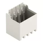 Wtyk THR; pin lutowniczy Ø 1 mm konstrukcja prosta, jasnoszary 2091-1404/200-000