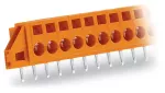 Złączka do płytek drukowanych 2,5 mm² RM 5,08 mm 10-bieg, pomarańczowa 231-640/023-000