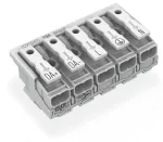 Złączka zasilająca przyciski: od strony zewn. do Linect®, biała 294-8035