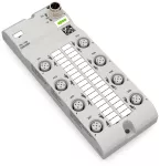 I/O System Field 16-kanałowe wejście/wyjście dwustanowe; IO-Link Class B Hub; 24 V DC / 2,0 A; 8 x złącze M12; HubLine