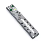 I/O System Field 8-kanałowe wejście/wyjście dwustanowe; EtherCAT; 24 V DC / 2,0 A; 8 x złącze M8; SlimLine
