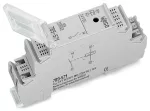 Moduł przekaźnika implusowego, nominalne napięcie wejściowe 24 V DC, 1 zestyk zwierny, graniczny prąd stały 16 A, sygnalizacja statusu czerwony, szerokość 18 mm, 2,50 mm², szary