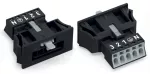 Wtyk Snap-In czarny 890-715