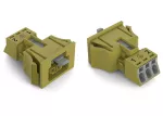 Gniazdo Snap-In jasnozielone 890-763/073-000