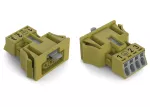Gniazdo Snap-In jasnozielone 890-764/073-000