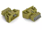 Gniazdo Snap-In jasnozielone 890-765/073-000