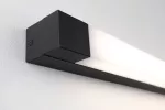 Oprawa ścienna nad lustro QUASAR LED 11,2W 3000K 900lm 700mm IP44 230V czarny / metal