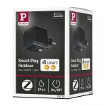 Adapter SH Zigbee Smart Plug IP44 czarny / tworzywo sztuczne