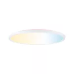 Plafoniera ATRIA SHINE LED Backlight RGB+W 32W 2700lm okragłą 400mm 3000K-6500K 230V biały / tworzywo sztuczne