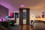 Plafoniera ATRIA SHINE LED Backlight RGB+W 19W 1500lm okragłą 290mm 3000K-6500K 230V biały / tworzywo sztuczne
