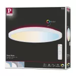 Plafoniera ATRIA SHINE LED Backlight RGB+W 19W 1500lm okragłą 290mm 3000K-6500K 230V biały / tworzywo sztuczne