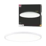 Plafoniera ATRIA SHINE LED Backlight DIM 32W 3680lm okragłą 400mm 3000K 230V biały / tworzywo sztuczne