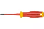 Wkrętak krzyżowy PZ1 80 mm, 1000V, SLIM, S2