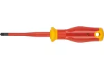Wkrętak płasko-krzyżowy, PZ2/SL6 100 mm, 1000V, SLIM, S2