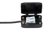 PAULMANN Oprawa do wbudowania COLE COIN LED 3-STEP DIM 1x6W 470lm 2700K IP44 230V czarny / złoty-matowy