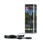 PAULMANN Przewód połączeniowy Plug & Shine 1m 1in-3out IP68 czarny / tworzywo sztuczne