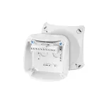 KF 0404 G Puszka do inst. zewn., szara, IP 66/IP 67, 104x104x70, z zac. 5-bieg., 4 mm2, Cu