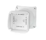 KF 0600 H Puszka do inst. zewn., szara, IP 66/IP 67, 130x130x77, bez przetłoczeń, bez zacisków