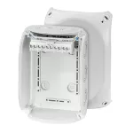 KF 1006 G Puszka do inst. zewn., szara, IP 66/IP 67, 180x130x77, z zac. 5-bieg., 6 mm2, Cu