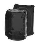 KF 1600 B Puszka do inst. zewn., czarna, IP 66/IP 67, 210x155x92, bez zacisków