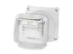 DK 0604 GZ Puszka do inst. wewn., szara, IP 66, z dławnicami membran., z zac. 5-bieg., 4 mm2, Cu