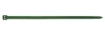 Opaski zaciskowe ogrodowe 4,8 x 160mm, 50 szt., zielone