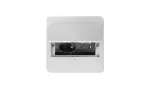 GNIAZDO MEBLOWE WPUSZCZANE AVARO, 1x GNIAZDO FRENCH, USB A+C, PRZEWÓD 1,5m, BIAŁY