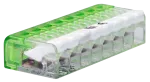 Łącznik bezśrubowy otwierany, przeźroczysty 0,2-2,5mm2, 24A, 450VAC 8P