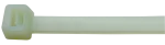 Opaska kablowa o zwiększonej odp. na temperaturę, bezbarwna 300×4,8mm, D=3-81mm, PA4.6, +130°C