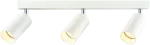 Reflektor sufitowy, regulowany, biały 100-240VAC, 50Hz, 3xGU10, max.3x35W