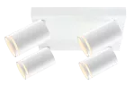 Reflektor sufitowy, regulowany, biały 100-240VAC, 50Hz, 4xGU10, max.4x35W