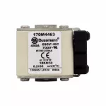 170M4463 Wkładka szybka, 450 A, AC 690 V, size 1, 53 x 69 x 51 mm, aR, IEC, UL, wskaźnik K, flush end, M8