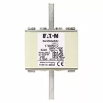 170M5012 Wkładka szybka, 630 A, AC 690 V, DIN 2, 61 x 61 x 108 mm, aR, DIN, IEC, pojedynczy wskaźnik, rozstaw 80 mm