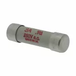 FWX-3A14F Wkładka szybka, 3 A, AC 250 V, DC 250 V, 14 x 51 mm, aR, UL