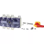 DMV-250/4/M4/P-R Rozł. DMV 4P 250A, przedł. 40cm, czerw.rączka
